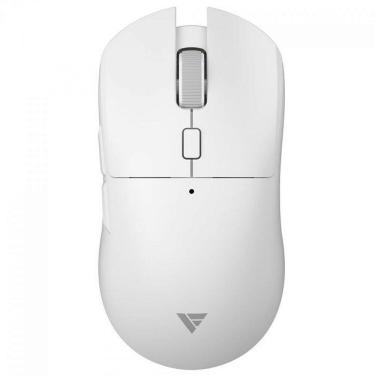 Imagem de Mouse Gamer Force One Hoku PRO White, Wireless, 8K, Sensor Paw 3395, 26000 DPI, 6 Botões, White
