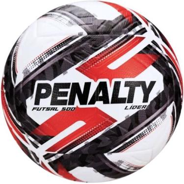 Imagem de Bola Futsal Penalty Líder Oficial Quadra Futebol Salão, Vermelho