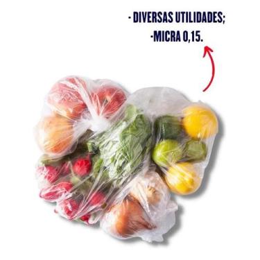 Imagem de Bobina Saco Plástico Picotada 20x30 Rolo C/500 Mais Vendido - Congratu