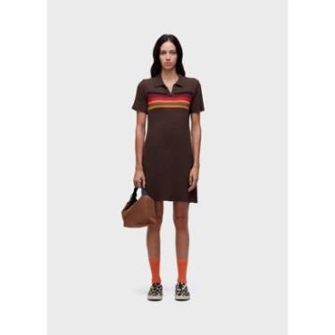 Imagem de Vestido polo tricot listras OSKLEN-Feminino