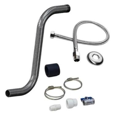 Imagem de Kit Instalação Flexível Inox 1 1/2 Para Sauna 6/9/12kw Sodramar - 0201