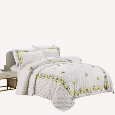 Imagem de Cobre Leito Queen Delicatto Micropercal 300 Fios 100% Poliéster - Orq_