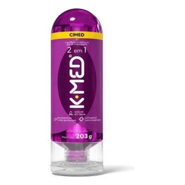 Imagem de Lubrificante Íntimo 200ml 2 Em 1 K-med Gel De Massagem Neut - Congratu