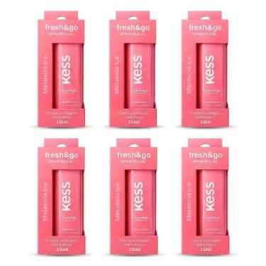 Imagem de 6UN Spray Bucal Kess Fresh&Go Melancia Ice
