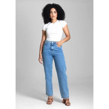Imagem de Calça Jeans Feminina Sawary Reta - 282882