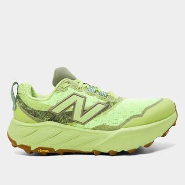 Imagem de Tênis New Balance Fresh Foam X Hierro V9 Masculino, Verde claro, 41