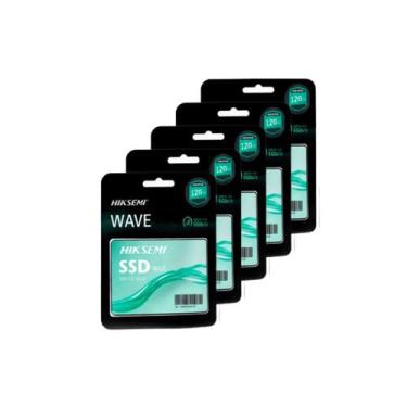 Imagem de Kit 5 ssd 120gb hiksemi wave sata 3 2,5 7mm hs-ssd-wave(s) 120g