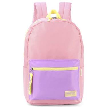 Imagem de Mochila De Costas Crinkle Larissa Manoela Up4you Luxcel, Rosa
