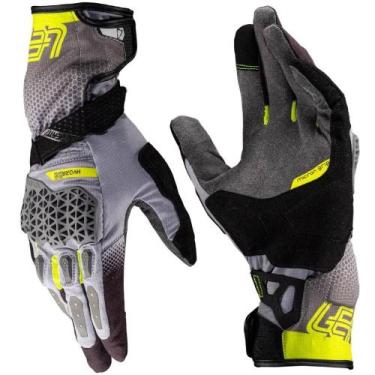 Imagem de Luva Leatt Adventure Hydradri 5.5, GG, Cinza, Amarelo
