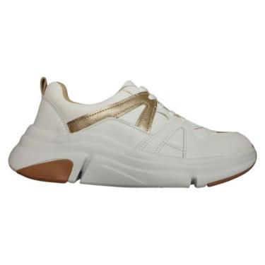 Imagem de Tênis Feminino Modare Ultraconforto Cadarço Casual 7401.102, Branco, 3