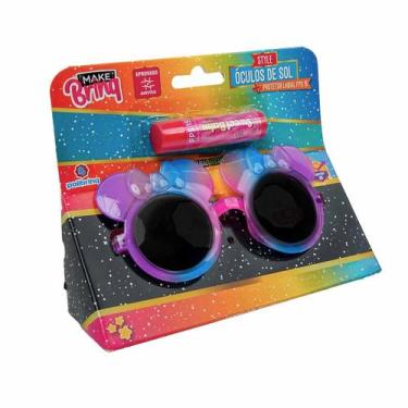 Imagem de Kit Óculos de Sol + Sweet Balm Protetor Labial FPS15 Infantil Presente