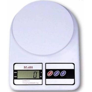 Imagem de Balança Digital De Precisão Cozinha 10kg Nutrição E Dieta - Eletronic 