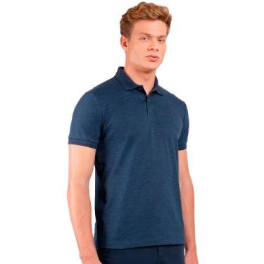 Imagem de Camisa Polo Aramis Piquet Botone In24 Marinho Masculino, GG