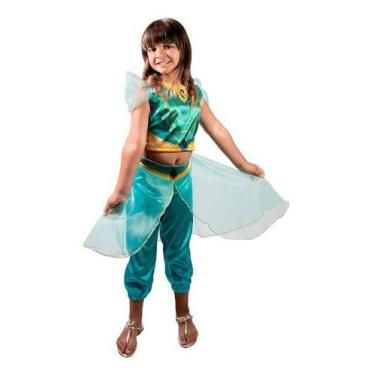 Imagem de Fantasia Infantil Menina Princesa Jasmine Disney Novabrink - Novabrink