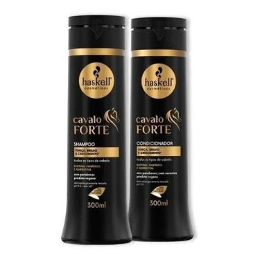 Imagem de Kit Haskell Cavalo Forte Shampoo E Condicionador 300ml
