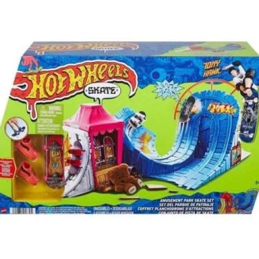 Imagem de Pista Hot Wheels Conjunto De Skate Parque De Atrações Mattel