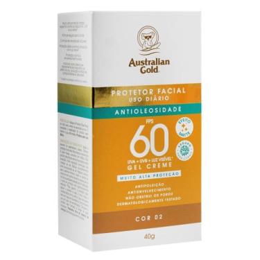 Imagem de PROTETOR SOLAR FACIAL da  AUSTRALIAN GOLD ANTIOLEOSIDADE FPS60