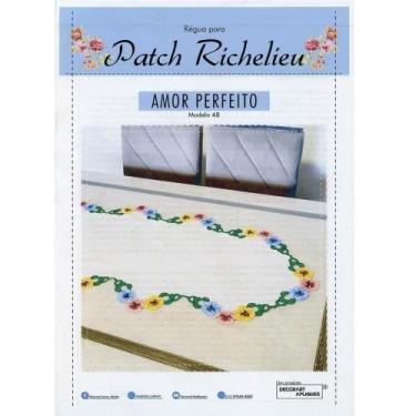 Imagem de Régua para patch richelieu márcia caires modelo 48 - amor perfeito - D
