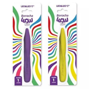 Imagem de Borracha WoW Fun Leo & Leo - Diversão e Alegria na Hora de Apagar, Ama
