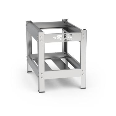 Imagem de Bancada de Apoio Aberta BACE455 Aço Inox 430 para Chapa CHEXP455 Inox Red Chameleon
