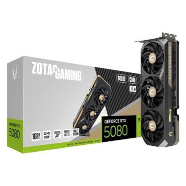 Imagem de Placa de Vídeo Zotac Solid Core OC Gaming NVIDIA GeForce RTX-5080 16GB