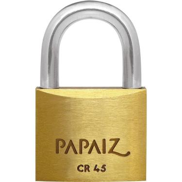 Imagem de Cadeado Papaiz 45mm - Embalagem Flow Pack com 5 Unidades