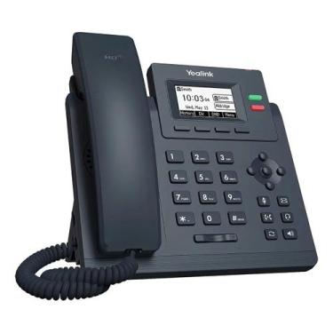 Imagem de Telefone IP Yealink T31P 2 Contas VoIP PoE LCD 132x64 HD RJ45