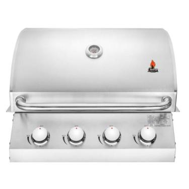 Imagem de Churrasqueira a Gás Chaleur Grill 4 Queimadores Inox Potente Para Chur
