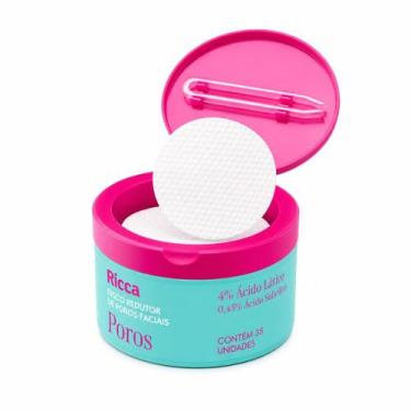 Imagem de Disco Redutor de Poros Facial Esfoliante Pele Oleosa Antiacne Ricca 35