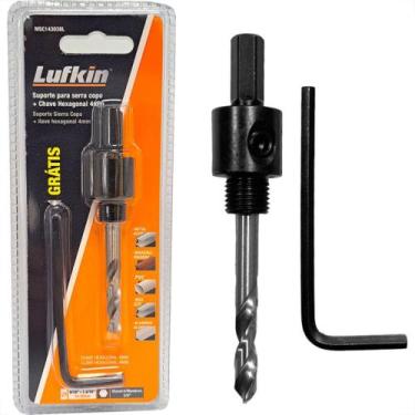 Imagem de Suporte Para Serra Copo Lufkin 14Mm A 30Mm - Encaixe Sextavado 3/8'' -