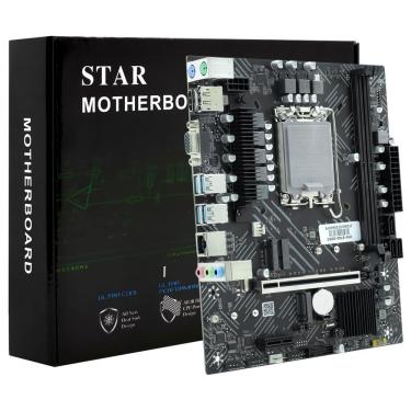 Imagem de Placa Mãe Star B760 com Socket LGA 1700 e Suporte DDR5 para Memória Até 128GB com Pcie 5.0 e USB 3.2 Gen 2 - Star