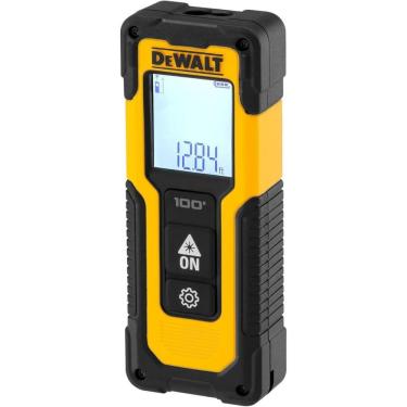 Imagem de Trena a Laser DWHT77100 com Tela LCD Iluminada e Função Calculadora Preto Dewalt 30M