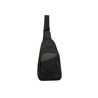 Imagem de Mochila Transversal Masculina Pequena BG Net U / Preto