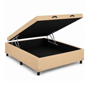 Imagem de Base Cama Box Baú Viúva 128x188x36