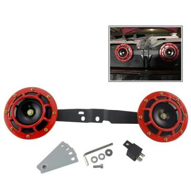 Imagem de Buzinas Elétricas Compactas Super Barulhentas 12V 115DB Para Subaru Im