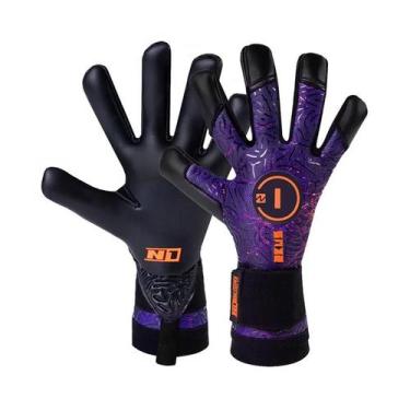 Imagem de Luva de Goleiro Profissional N1 Zeus 2.0 - N1 Goalkeeper, 10, Roxo