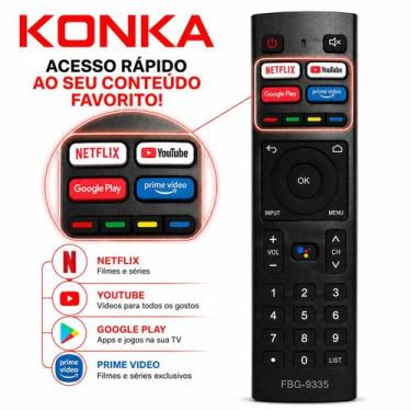 Imagem de Controle Remoto Compativel Tv Konka KDG32RR68OLN FBG-9335