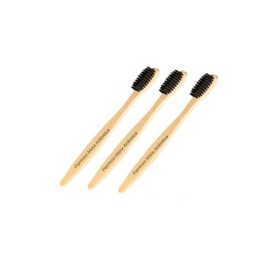 Imagem de kit Escovas Dental Ecológicas Bambu Expresso Mata Atlântica