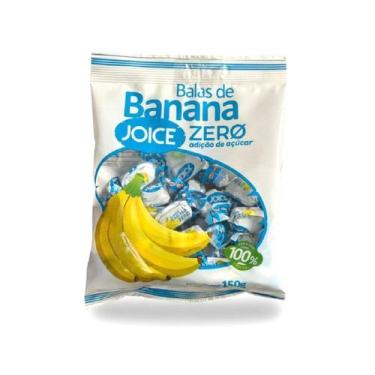 Imagem de Kit 3 sacos Bala Joice Banana zero açucar Mastigáveis 150g - 000027929