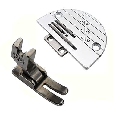 Imagem de Chapa Dente E Calcador 3 Carreiras Industrial Costura Pesada