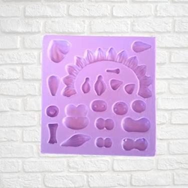 Imagem de Confeitaria dos moldes, F712 MOLDE DE SILICONE ACESSÓRIOS PARA BICHINHOS CONFEITARIA ARTESANATO