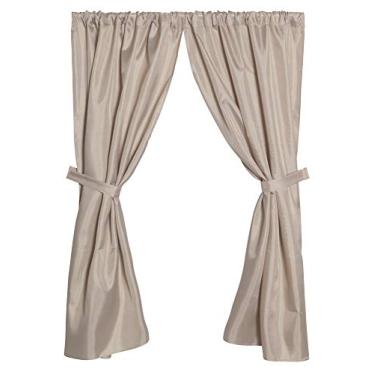 Imagem de Carnation Home Fashions Cortina de janela de linho em tecido de poliéster