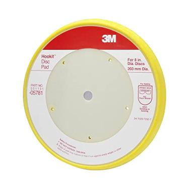 Imagem de 3M Almofada de disco Hookit, 05781, 20 cm, espuma de densidade média, almofada de disco abrasiva para decapagem de tinta, lixamento de primer, polimento ou moagem