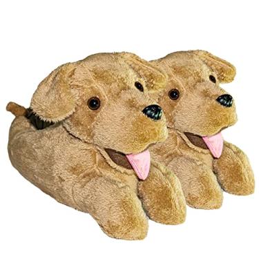 Imagem de Pantufa Cachorro Inverno Quentinha Solado Borracha (M 34/36)