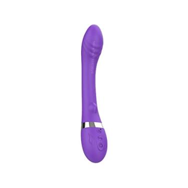 Imagem de Vibrador Dupla Varinha Mágica Para Mulheres Massageador Erótico Clitóris Estimulador Ponto G Zatla