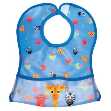 Imagem de Babador com Bolso Animais 