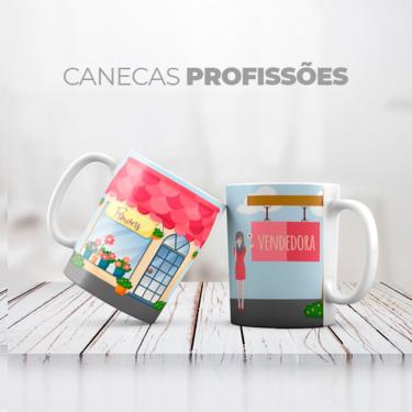 Imagem de Caneca Personalizada Profissão Vendedora