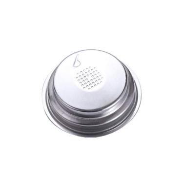 Imagem de Joytata Cesta de filtro pressurizado de 51 mm de aço inoxidável com parede dupla, cesta de reposição para filtro de café expresso de parede dupla, serve para Delonghi Breville Mr Coffee Espresso Machine-1 xícara