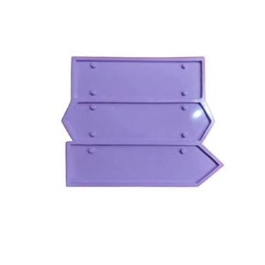 Imagem de Confeitaria dos Moldes, R246 Molde de silicone kit 3 placas resina