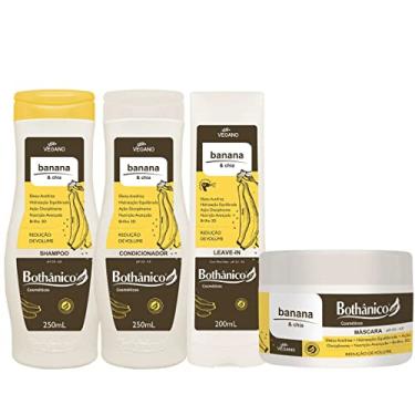 Imagem de Kit Banana & Chia Bothânico Shampoo Cond Másc 250g+ Leave In